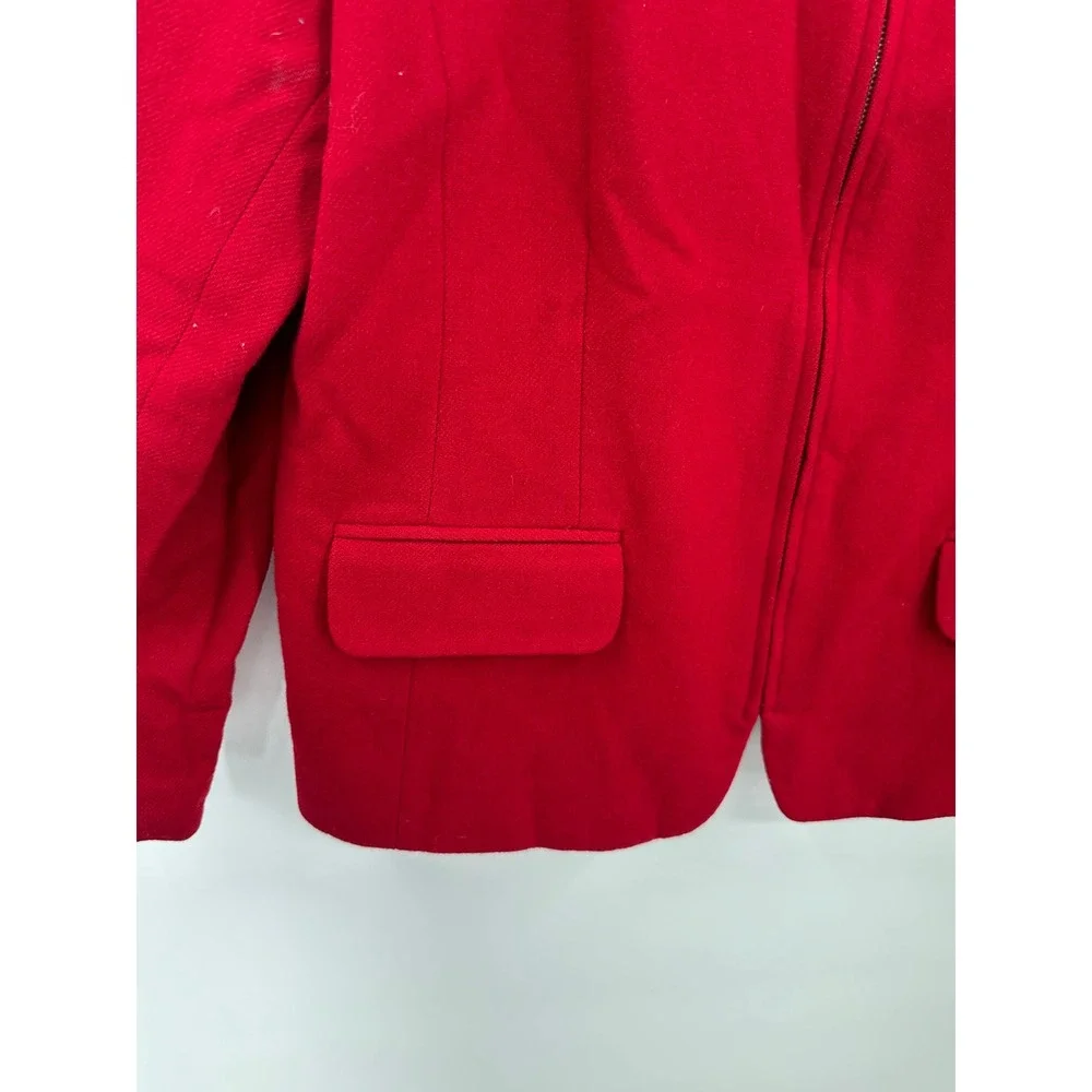 Sag Harbor Wool Jacket Womens Size 14 Classic Timeless Career Professional